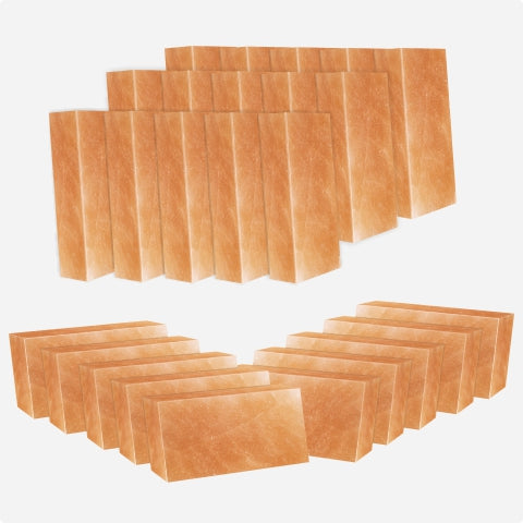 Bulk Himalayan Pink Salt Bricks Wall - Himalayan Salt Blocks